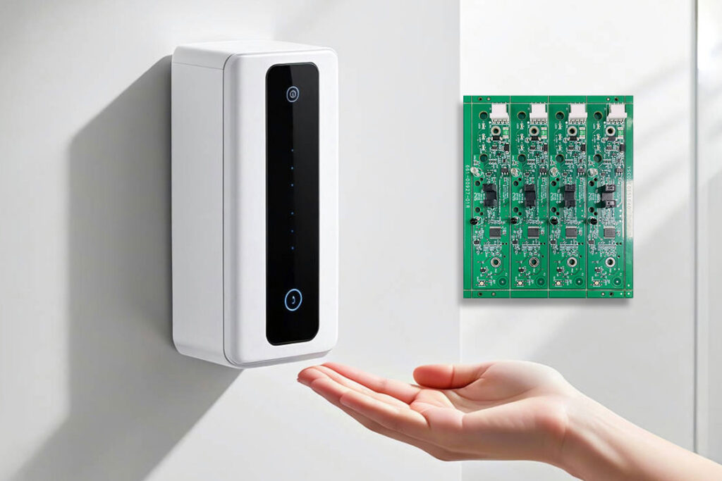 智能红外感应洗手液机-皂液器主控板功能测试